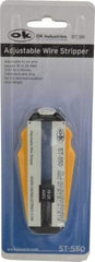 Jonard Tools - 28 to 18 AWG Capacity Precision Wire Stripper - Polycarbonate Handle - Exact Tool & Supply