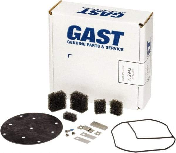 Gast - 15 Piece Air Compressor Repair Kit - For Use with Gast DOA Lab Models - Exact Tool & Supply