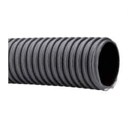 Continental ContiTech - 3" ID x 3.7" OD, 30 Max psi, 29 In. Hg, Dry Material Handling & Transfer Hose - Thermoplastic, -30 to 158°F, 7-1/2" Bend Radius, 100' Coil Length, Black - Exact Tool & Supply