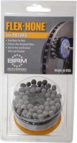 Brush Research Mfg. - 60 Grit, Zirconia Alumina Flexible Hone - Coarse - Exact Tool & Supply