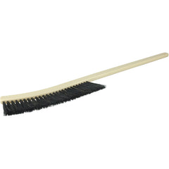 Radiator Brush, Straight Foam Handle, Black Horse Hair Fill - Exact Tool & Supply