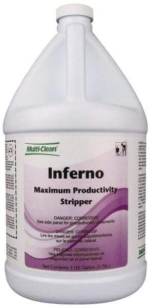 Minuteman - 55 Gal Drum Stripper - Use on Concrete, Terrazzo, Vinyl, Vinyl Composite Tile (VCT) - Exact Tool & Supply