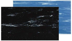 Wearwell - 3' Long x 2' Wide, Dry Environment, Anti-Fatigue Matting - Blue, Vinyl with Nitrile Blend Base, Beveled on 4 Sides - Exact Tool & Supply
