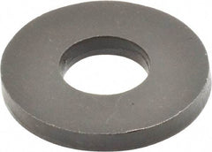 Jergens - 3/4" Screw, Case Hardened Steel USS/SAE Flat Washer - 13/16" ID x 2" OD, 1/4" Thick, Black Oxide Finish - Exact Tool & Supply