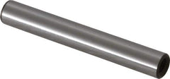 Jergens - 1/4" Diam x 1-3/4" Pin Length Alloy Steel Pull Out Dowel Pin - C 47-58 & C 60-64 (Surface) Hardness, 1 Beveled & 1 Threaded End - Exact Tool & Supply
