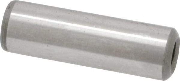 Jergens - 5/16" Diam x 1" Pin Length Alloy Steel Pull Out Dowel Pin - C 47-58 & C 60-64 (Surface) Hardness, 1 Beveled & 1 Threaded End - Exact Tool & Supply