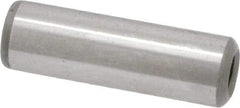 Jergens - 5/16" Diam x 1" Pin Length Alloy Steel Pull Out Dowel Pin - C 47-58 & C 60-64 (Surface) Hardness, 1 Beveled & 1 Threaded End - Exact Tool & Supply