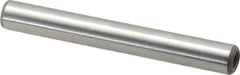 Jergens - 5/16" Diam x 2-1/2" Pin Length Alloy Steel Pull Out Dowel Pin - C 47-58 & C 60-64 (Surface) Hardness, 1 Beveled & 1 Threaded End - Exact Tool & Supply
