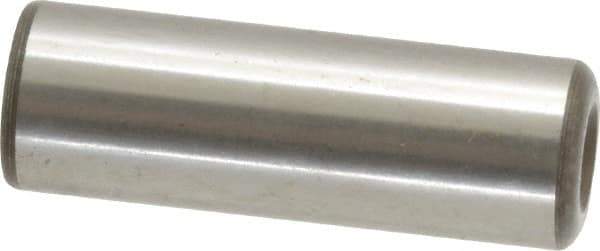 Jergens - 1/2" Diam x 1-1/2" Pin Length Alloy Steel Pull Out Dowel Pin - C 47-58 & C 60-64 (Surface) Hardness, 1 Beveled & 1 Threaded End - Exact Tool & Supply