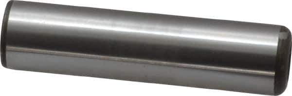 Jergens - 1/2" Diam x 2" Pin Length Alloy Steel Pull Out Dowel Pin - C 47-58 & C 60-64 (Surface) Hardness, 1 Beveled & 1 Threaded End - Exact Tool & Supply