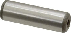 Jergens - 5/8" Diam x 2" Pin Length Alloy Steel Pull Out Dowel Pin - C 47-58 & C 60-64 (Surface) Hardness, 1 Beveled & 1 Threaded End - Exact Tool & Supply