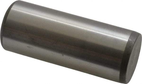 Jergens - 1" Diam x 2-1/2" Pin Length Alloy Steel Pull Out Dowel Pin - C 47-58 & C 60-64 (Surface) Hardness, 1 Beveled & 1 Threaded End - Exact Tool & Supply