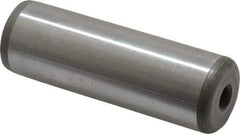 Jergens - 1" Diam x 3" Pin Length Alloy Steel Pull Out Dowel Pin - C 47-58 & C 60-64 (Surface) Hardness, 1 Beveled & 1 Threaded End - Exact Tool & Supply