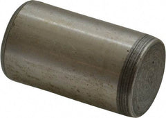 Jergens - 1" Diam x 1-3/4" Pin Length Alloy Steel Pull Out Dowel Pin - C 47-58 & C 60-64 (Surface) Hardness, 1 Beveled & 1 Threaded End - Exact Tool & Supply