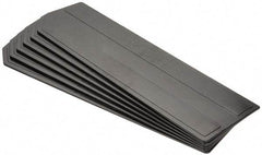 Quantum Storage - 23.9" Wide x 7" High, Black Bin Divider - Use with Quantum Storage Systems - QUS 952 - Exact Tool & Supply