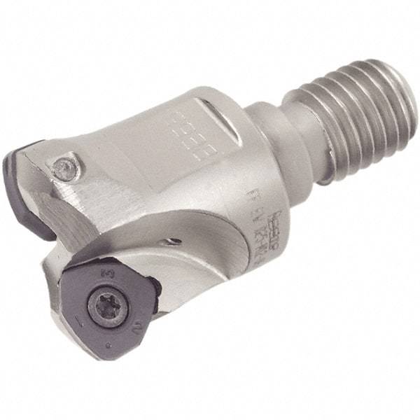 Iscar - 32mm Cut Diam, 0.059" Max Depth, M16 Modular Connection Indexable High-Feed End Mill - Screw Holding Method, FF WOMT/WOCT, FF WOMW Insert, FF EW-M Toolholder, Through Coolant - Exact Tool & Supply