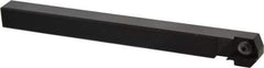 NTK - CTP, Left Hand Cut, 12mm Max Workpc Diam, CTP Insert, Indexable Cutoff Toolholder - 0.217 Max Depth of Cut, 3/8" Shank Width, 3/8" Shank Height, 120mm OAL - Exact Tool & Supply
