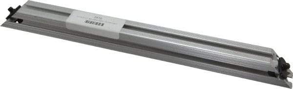 80/20 Inc. - 1" Wide, 12" High, Open Shelving 45° Support Bracket - Aluminum, Use with Series 10 - 1010 Extrusion - Exact Tool & Supply