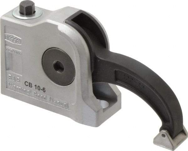 Bessey - 2,700 Lb Holding Capacity, 3.82" Max Opening Capacity, 11,800 Lb Clamping Pressure, Manual Hold Down Clamp - 3.7" Arm Length, 3.74" Clamp Length, 1.4" Clamp Width, 3.07" Clamp Height, Mounting Holes - Exact Tool & Supply