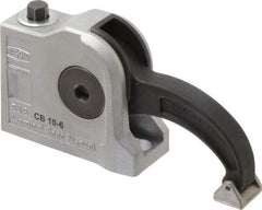 Bessey - 2,700 Lb Holding Capacity, 3.82" Max Opening Capacity, 11,800 Lb Clamping Pressure, Manual Hold Down Clamp - 3.7" Arm Length, 3.74" Clamp Length, 1.4" Clamp Width, 3.07" Clamp Height, Mounting Holes - Exact Tool & Supply