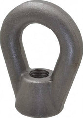 Gibraltar - 10,600 Lb Capacity, 3/4-10 Thread, Self Colored, Carbon Steel Heavy Duty Lifting Eye Nut - Grade C-1030, 3-7/8" High, 1-1/2" Inside & 3" Outside Eye Diam, 3" Bell/Base Width - Exact Tool & Supply
