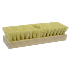 8-1/4″ Acid Scrub Brush, White Tampico Fill, One Tapered Handle Hole - Exact Tool & Supply