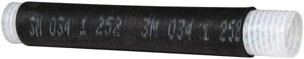 3M - 229mm Long, 2:1, EPDM Rubber Cold Shrink Electrical Tubing - Black - Exact Tool & Supply