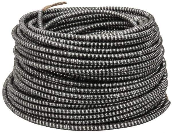 AFC CABLE - THHN, 14 AWG, 15 Amp, 250' Long, Solid Core, 2 Strand Building Wire - Black, Thermoplastic Insulation - Exact Tool & Supply