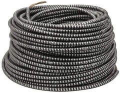 AFC CABLE - THHN, 14 AWG, 15 Amp, 250' Long, Solid Core, 2 Strand Building Wire - Black, Thermoplastic Insulation - Exact Tool & Supply
