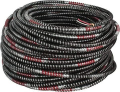 AFC CABLE - THHN, 14 AWG, 15 Amp, 250' Long, Solid Core, 3 Strand Building Wire - Black, Thermoplastic Insulation - Exact Tool & Supply