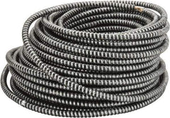 AFC CABLE - THHN, 10 AWG, 30 Amp, 125' Long, Solid Core, 2 Strand Building Wire - Black, Thermoplastic Insulation - Exact Tool & Supply