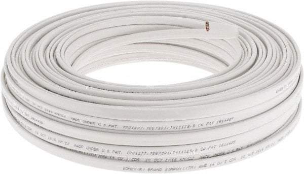 Southwire - NM-B, 14 AWG, 15 Amp, 250' Long, Stranded Core, 1 Strand Building Wire - White, PVC Insulation - Exact Tool & Supply