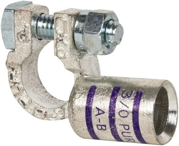 Noco - Automotive Battery 3/0 Right Elbow Terminal - Positive Polarity - Exact Tool & Supply