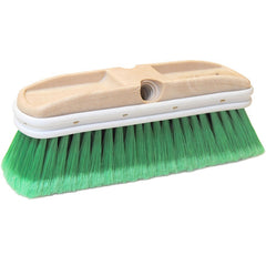9-1/2″ Truck Wash Brush, Flagged Green Polystyrene Fill - Exact Tool & Supply