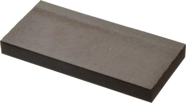 Made in USA - 2" Wide x 4" Long x 3/8" Thick, Rectangular Abrasive Stick - Medium Grade - Exact Tool & Supply