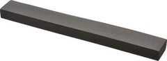Made in USA - 1" Wide x 8" Long x 1/2" Thick, Rectangular Abrasive Stick - Medium Grade - Exact Tool & Supply