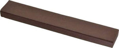 Made in USA - 1" Wide x 6" Long x 3/8" Thick, Rectangular Abrasive Stick - Fine Grade - Exact Tool & Supply