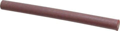 Made in USA - 1/2" Diam x 6" Long, Round Abrasive Pencil - Fine Grade - Exact Tool & Supply