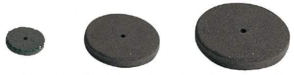 Made in USA - 7/8" Diam x 1/16" Hole x 1/4" Thick, 80 Grit Surface Grinding Wheel - Aluminum Oxide/Silicon Carbide Blend, Medium Grade, 24,000 Max RPM, No Recess - Exact Tool & Supply