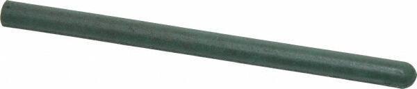 Made in USA - 3/8" Diam x 6" Long, Round Abrasive Pencil - Coarse Grade - Exact Tool & Supply