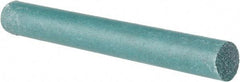 Made in USA - 3/4" Diam x 6" Long, Round Abrasive Pencil - Coarse Grade - Exact Tool & Supply
