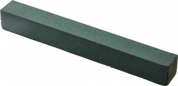 Made in USA - 3/4" Wide x 6" Long x 3/4" Thick, Square Abrasive Stick - Coarse Grade - Exact Tool & Supply