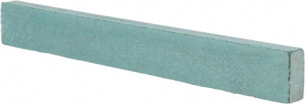 Made in USA - 1" Wide x 8" Long x 1/2" Thick, Rectangular Abrasive Stick - Coarse Grade - Exact Tool & Supply