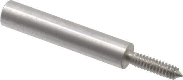 Made in USA - 1/4" Shank Rubberized Abrasive Point Mandrel - 1/8" Hole Compatibility, for Points - Exact Tool & Supply