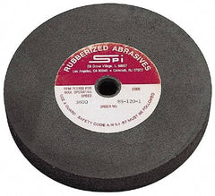 Made in USA - 8" Diam x 1/2" Hole x 3/4" Thick, 46 Grit Surface Grinding Wheel - Aluminum Oxide/Silicon Carbide Blend, Coarse Grade, 2,600 Max RPM - Exact Tool & Supply