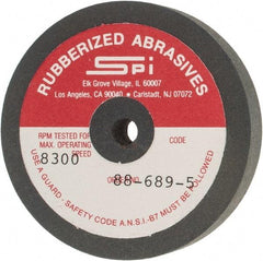 Made in USA - 2-1/2" Diam x 1/4" Hole x 3/8" Thick, 240 Grit Surface Grinding Wheel - Aluminum Oxide/Silicon Carbide Blend, Very Fine Grade, 8,300 Max RPM - Exact Tool & Supply