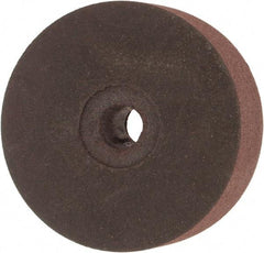 Made in USA - 1-1/2" Diam x 1/4" Hole x 1/2" Thick, 120 Grit Surface Grinding Wheel - Aluminum Oxide/Silicon Carbide Blend, Fine Grade, 15,000 Max RPM - Exact Tool & Supply