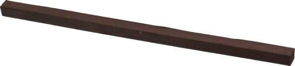 Made in USA - 1/4" Wide x 6" Long x 1/4" Thick, Square Abrasive Stick - Fine Grade - Exact Tool & Supply