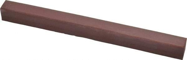 Made in USA - 1/2" Wide x 6" Long x 1/2" Thick, Square Abrasive Stick - Fine Grade - Exact Tool & Supply