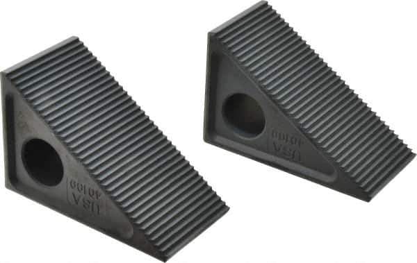 Gibraltar - 2 Piece, 2-1/2 to 6" Height Adjustment, Steel Step Block - 1/16" Step Depth, 1/8" Step Elevation, 2" Width, 3-3/4" Base Depth, 2-15/32" Height - Exact Tool & Supply